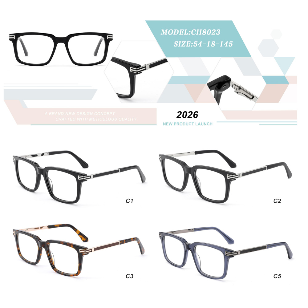 Reading glasses frames shown in several colorways by HAO Eyewear